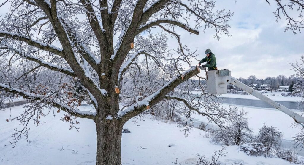 Preventing Ice-Laden Branch Collapse in Rochester, NY - Expert Winter Pruning Tips to Reduce Ice-Load Risk
