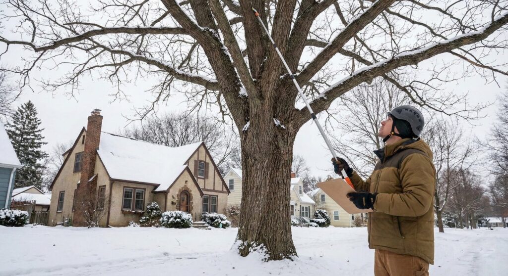best winter tree inspection service in Rochester NY for homeowners